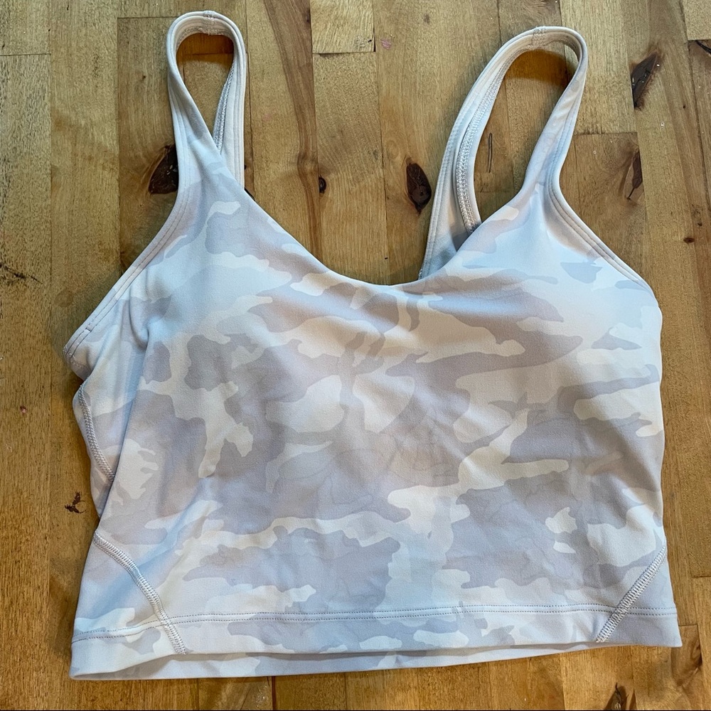 Lululemon Align Tank Top Incognito Camo Alpine  size 6
